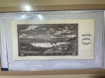 Czechoslovakia 10 Korum 1960 Banknote/Currency in Uncirculated Condition by Fleetwood as Pictured.