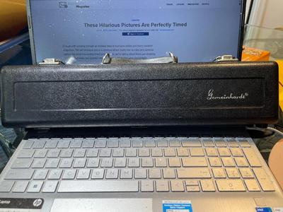 Vintage Gemeinhardt Model 2NP Nickel-Plated Flute w/Original Case in Very Good Preowned Condition,