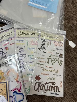 Scrapbooking lot