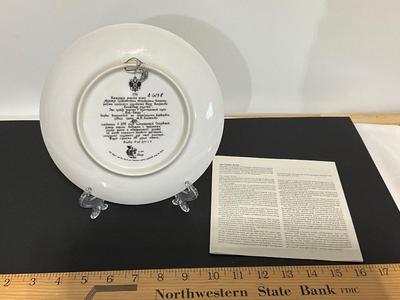 The Golden Bridle Russian Plate
