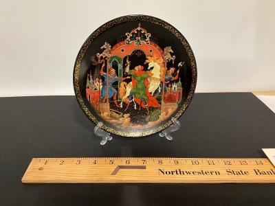 The Golden Bridle Russian Plate