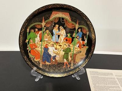 The Wedding Feast Russian Plate