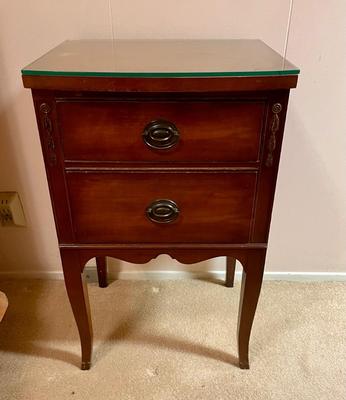 Vintage Wood Nightstand