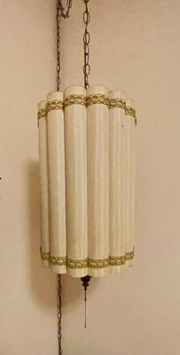 MCM Vintage Hanging Swag Lamp