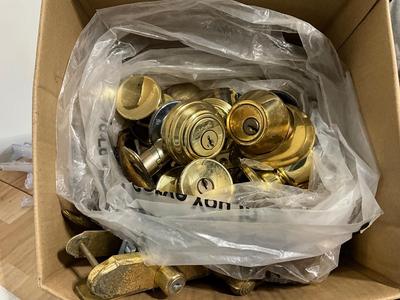 Brass Door knobs and Cabinet Hardware