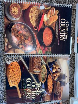 A VARIETY OF COOKBOOKS