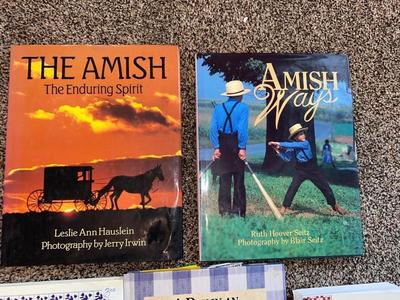 BOOKS ABOUT AMISH AND HOW THEY COOK TOO!