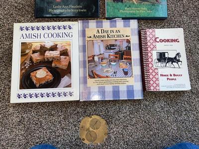 BOOKS ABOUT AMISH AND HOW THEY COOK TOO!