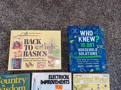 ALL SORTS OF BOOKS ON HOW TO/DIY