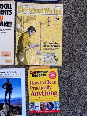 ALL SORTS OF BOOKS ON HOW TO/DIY