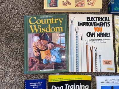 ALL SORTS OF BOOKS ON HOW TO/DIY