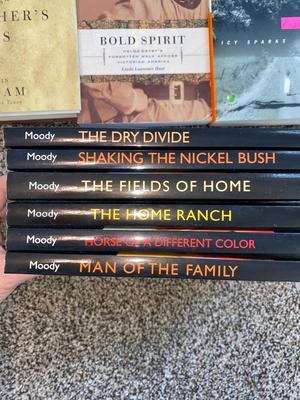 A SERIES OF RALPH MOODY BOOKS AND MUCH MORE READING FOR THE COMING OF THE COLDER MONTHS