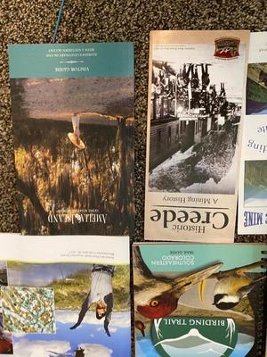 AN ASSORTMENT OF DIFFERENT READING MATERIAL
