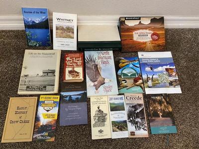 AN ASSORTMENT OF DIFFERENT READING MATERIAL