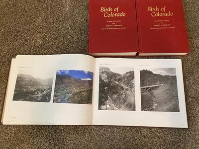 VERY NICE LARGE BOOK ON THE STATE OF COLORADO AND COLORADO BIRDS