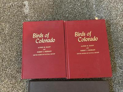 VERY NICE LARGE BOOK ON THE STATE OF COLORADO AND COLORADO BIRDS