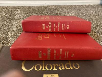VERY NICE LARGE BOOK ON THE STATE OF COLORADO AND COLORADO BIRDS