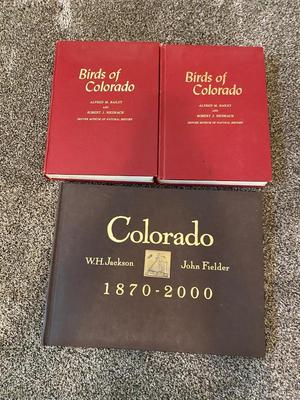VERY NICE LARGE BOOK ON THE STATE OF COLORADO AND COLORADO BIRDS