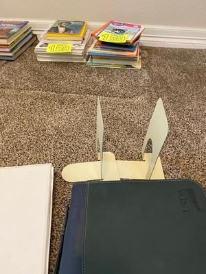 TEXAS INSTRUMENTS SCIENTIFIC CALCULATOR, DESK TOP CALCULATOR, AVERY LABELS AND OTHER NEEDFUL OFFICE SUPPLIES