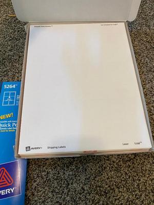 TEXAS INSTRUMENTS SCIENTIFIC CALCULATOR, DESK TOP CALCULATOR, AVERY LABELS AND OTHER NEEDFUL OFFICE SUPPLIES