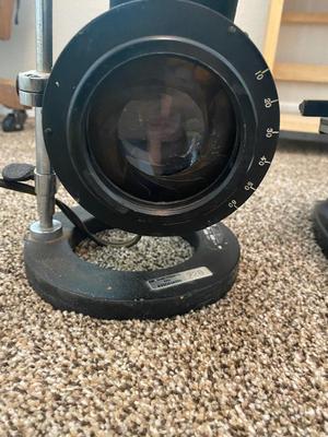 BOUSCH AND LOMB BINOCULAR MICROSCOPE WITH EXTERNAL LIGHT