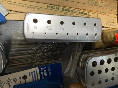 Full Box of drill tools