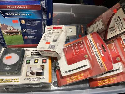 Box of Home Protection items