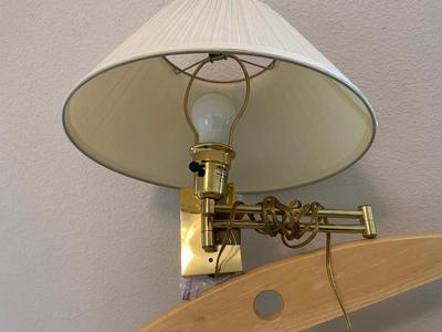 NICE FOLDING BOOKSHELF, WALL LAMP, AND NIFTY WALL HOOKS