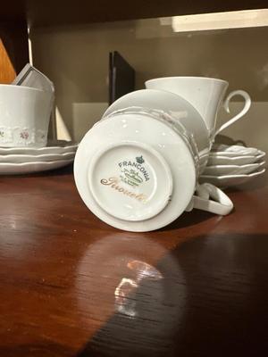 Franconia 4 cups and saucers