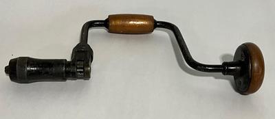 Antique Ratcheting Auger Bit Brace