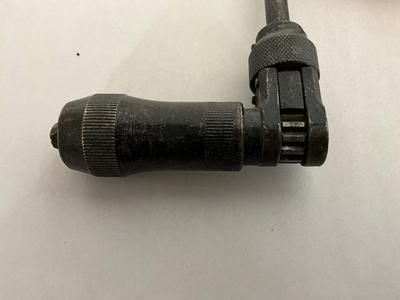 Antique Ratcheting Auger Bit Brace