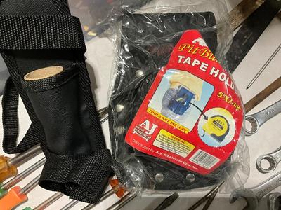 Combination of screw drivers, wrenches