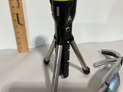 Stanley Flashlight, oil can funnel