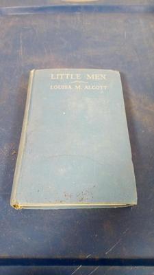 LOT 123 - OLD BOOK LITTLE MEN BY LOUIS M. ALCOTT