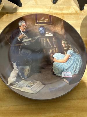 Norman Rockwell plates