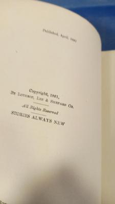 LOT 128 - OLD BOOK STORIES ALWAYS NEW