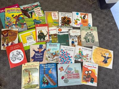 Lot of vintage children books