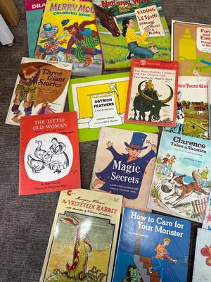 Lot of vintage children books