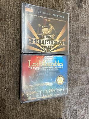New Those Sentimental years cds and Les Miserables