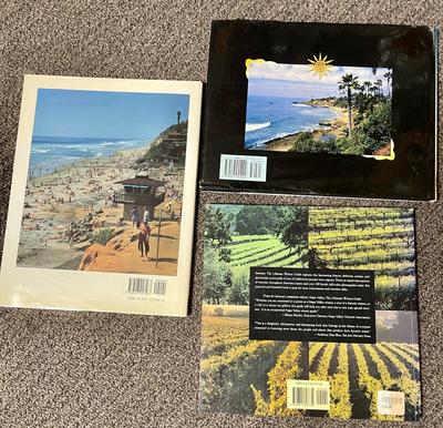 Hardback Book lot: California Outdoors, Forests, Beaches and Sonoma Vinyards