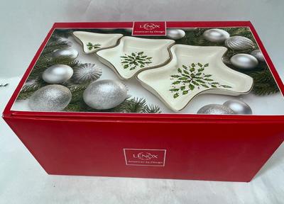 Lenox 3-Piece Holiday Tree Tray