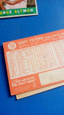 LOT 132 - 7 OLD BASEBALL CARDS