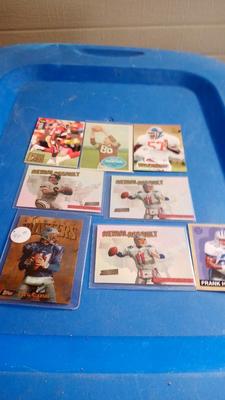 LOT 133 - 8 OLD FOOTBALL CARDS