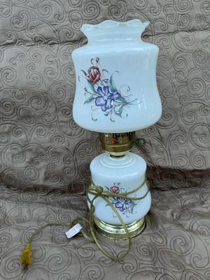 Vintage Hurricane Lamp