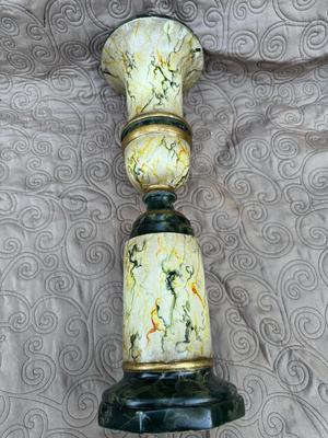 Marble & Gilt Design Urn / Interior Concepts $360 Retail