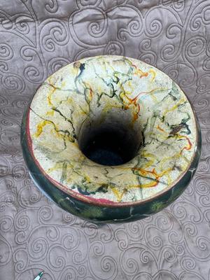 Marble & Gilt Design Urn / Interior Concepts $360 Retail