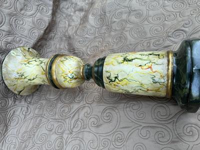 Marble & Gilt Design Urn / Interior Concepts $360 Retail