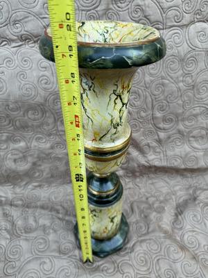 Marble & Gilt Design Urn / Interior Concepts $360 Retail