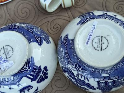 Collectibles- Cups, Saucers, Gorham Napkin Rings, Bowls