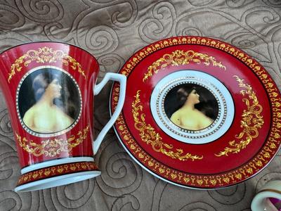 Collectibles- Cups, Saucers, Gorham Napkin Rings, Bowls